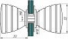 A-H 697 кноб 32х33 CP?>